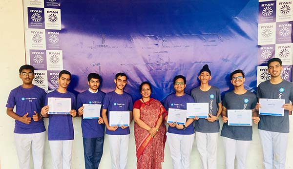 Hitesh Bajaj, Yogesh Bajaj,Manpreet Singh, Devansh Matha, Vibhore Mathur - Ryan International School Mansarovar, Jaipur