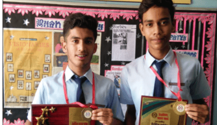 Mr. Pratham Mehrotra & Mr. Keshav Singh - Ryan International School, Shahjahanpur