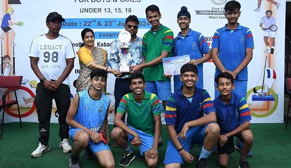 U15 Boys Interschool Basketball Tournament Gold Medal - Ryan International School Indore