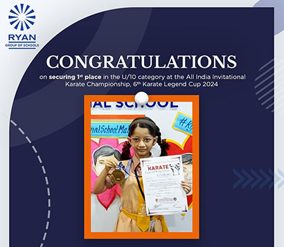 Dhriti Swapnil Patil clinched the top spot in the U/10 category, securing the 1st place trophy.