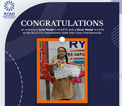 Ms. Divyankshi Dutta shone at the BUJUTSU Maharashtra State Inter Dojo Championship with her outstanding performance.