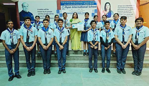 Education World India School Ranking Award - Ryan International School, Sec 31 Gurgaon