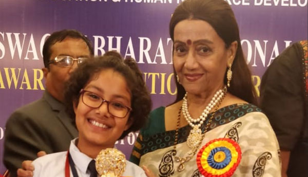 Gorma Wanchoo Received National Award For Painting At Swachh Bharat -  Ryan International School, Greater Noida