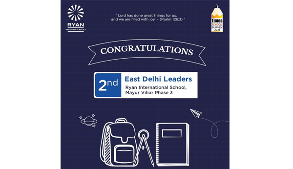 Leading With Times - just going up the Rung! - Ryan International School Mayur Vihar, Delhi