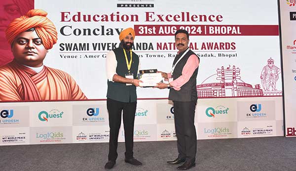 Swami Vivekananda National Award - Ryan International School Indore