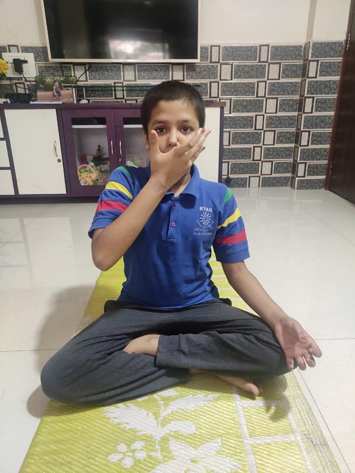Yoga day - Ryan International School, Nallasopara