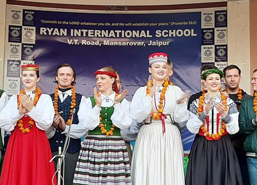 Cultural Exchange - Ryan International School Mansarovar, Jaipur