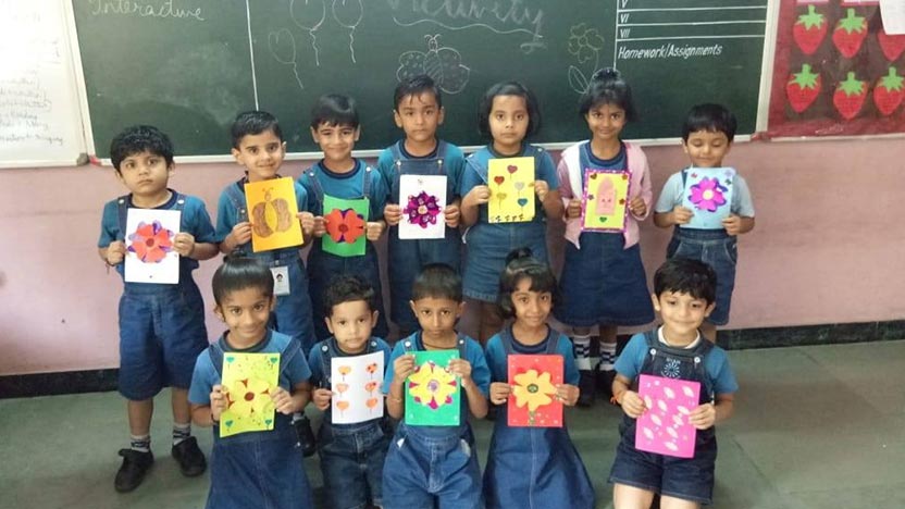 Card Making for Grandparents - Ryan International School Indore