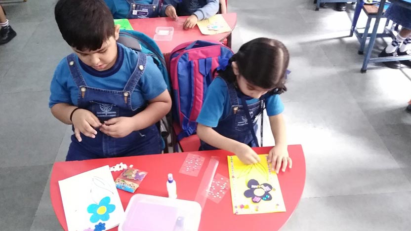 Card Making for Grandparents - Ryan International School Indore