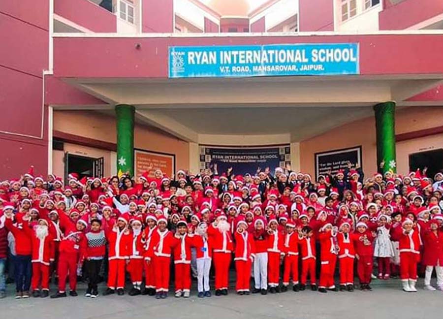 Fervour of Christmas Celebration at Ryan’s - Ryan International School Mansarovar, Jaipur
