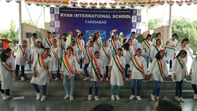 Independence Day -  Ryan International School Faridabad