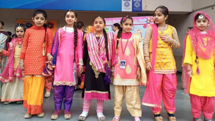 Lohri Celebration - Ryan International School - Mohali