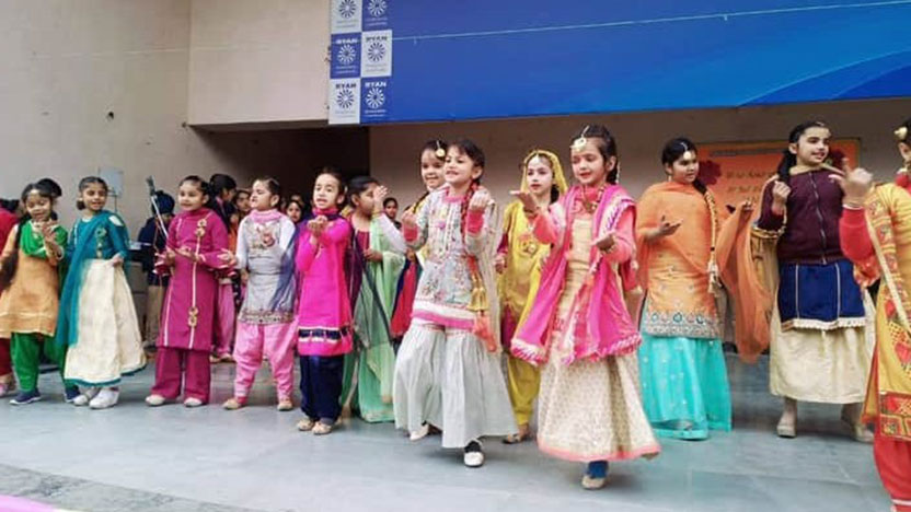 Lohri Celebration - Ryan International School - Mohali