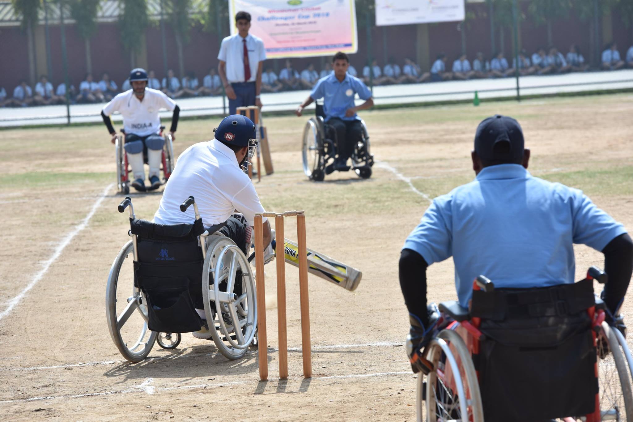 Challenger Cup Wheelchair Cricket Match - Ryan International School, Vasant Kunj