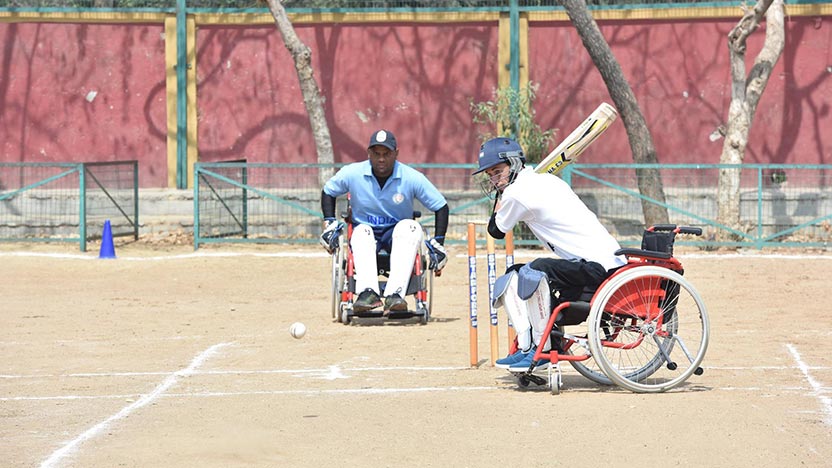Challenger Cup Wheelchair Cricket Match - Ryan International School, Vasant Kunj
