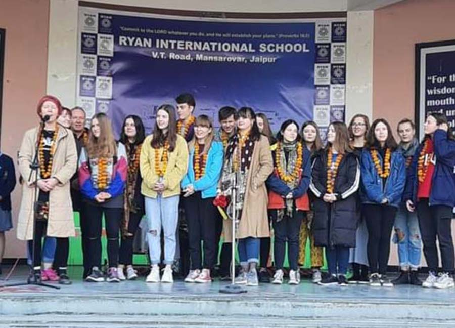 Cultural Exchange - Ryan International School Mansarovar, Jaipur