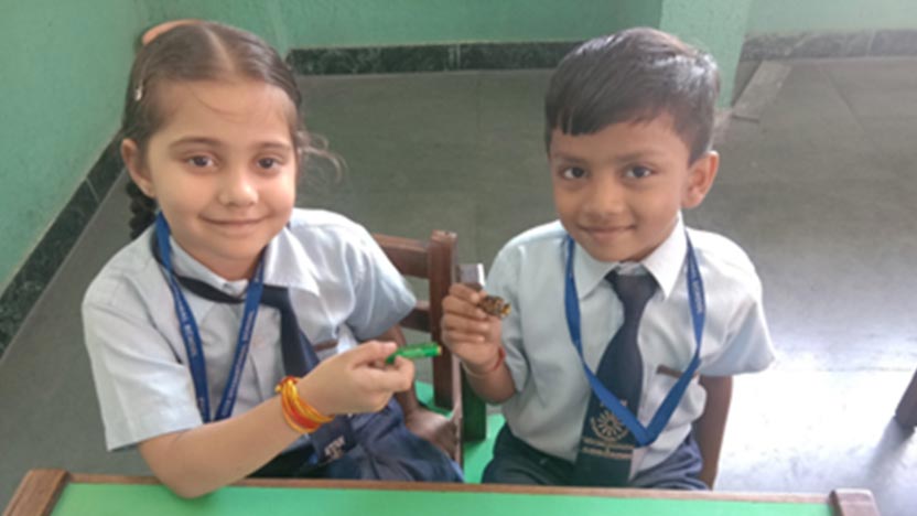 Exchange of sweets Activity - Ryan International School Indore