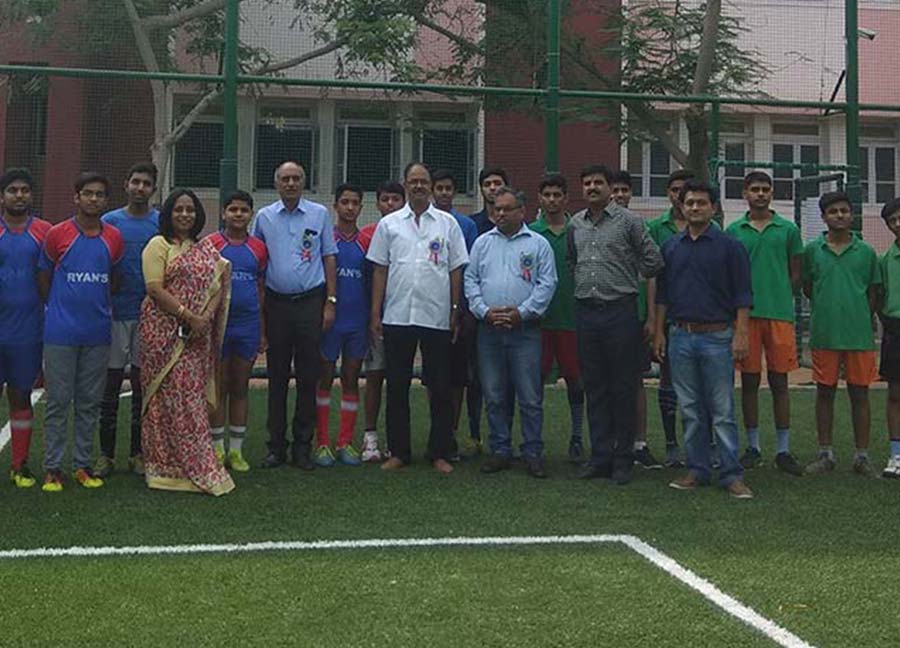 A Grand Opening of Football and Badminton Academy - Ryan International School Mansarovar, Jaipur