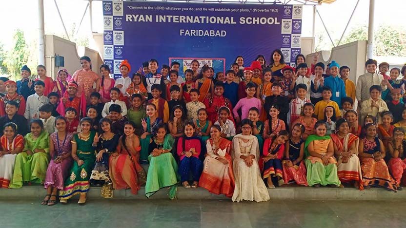 Traditional Fashion Show -  Ryan International School Faridabad