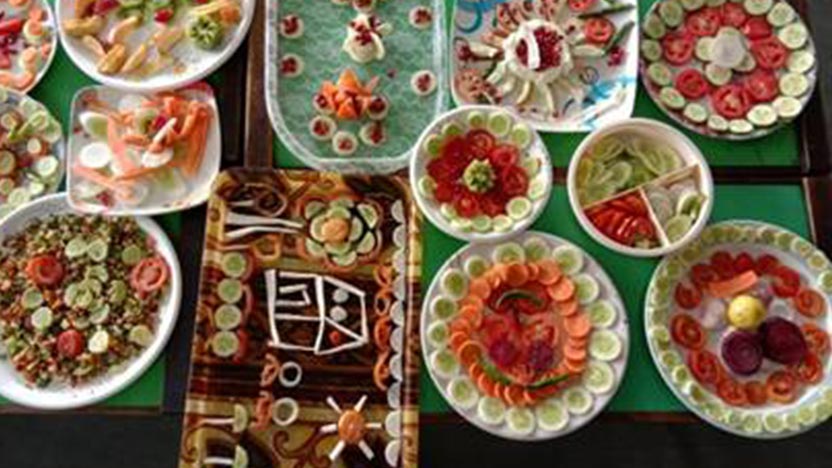 Salad Making Activity - Ryan International School Indore