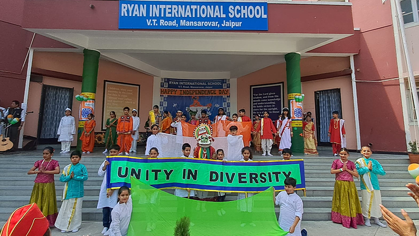 INDEPENDENCE DAY - Tiranga Daud - Ryan International School Mansarovar, Jaipur