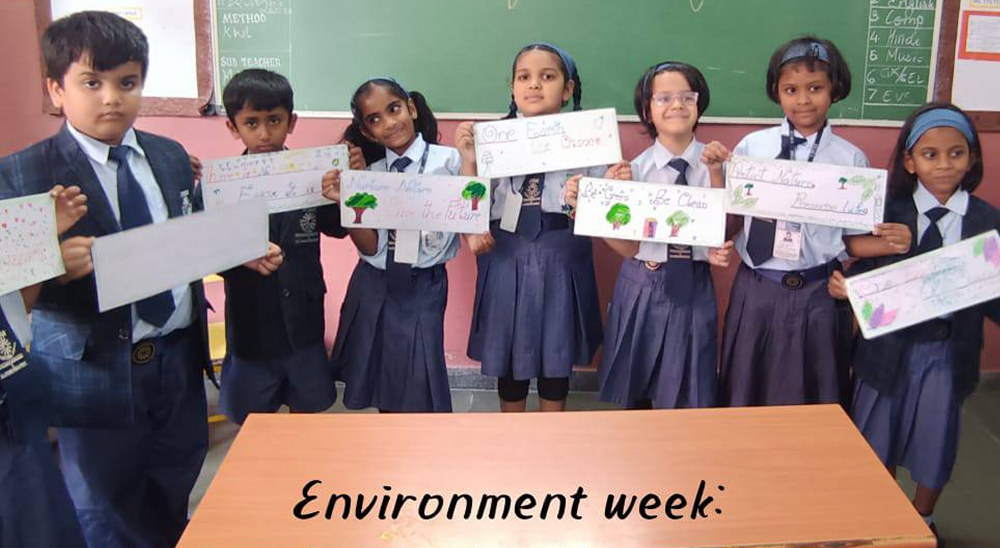Environment Week Slogan Writing