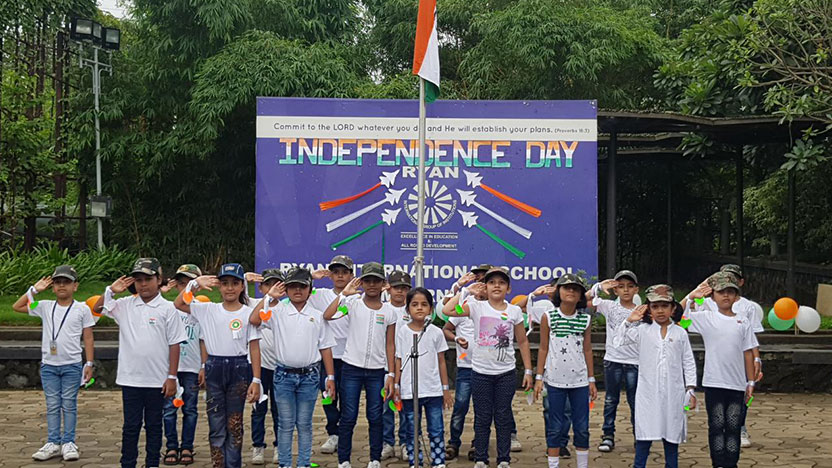 Independence Day Celebration Independence Day Celebration - Ryan International School,Ambernath