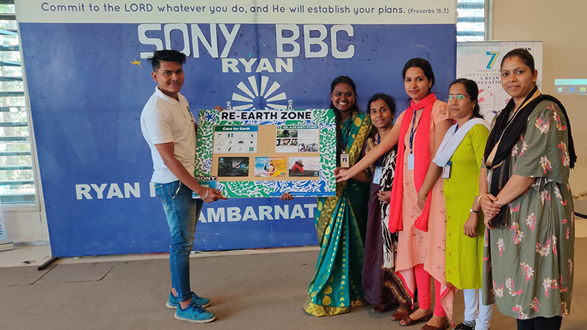 Interaction with Sony BBC Interaction with Sony BBC - Ryan International School,Ambernath