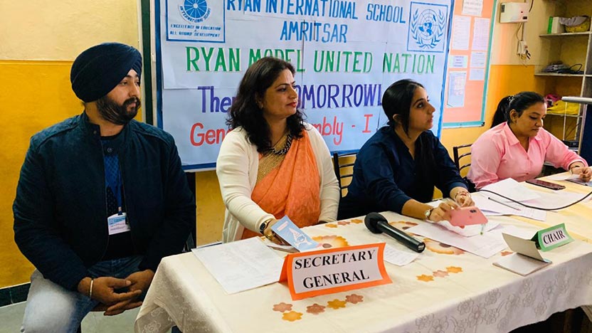 Ryan MUN - Ryan International School, Amritsar Ryan MUN - Ryan International School, Amritsar