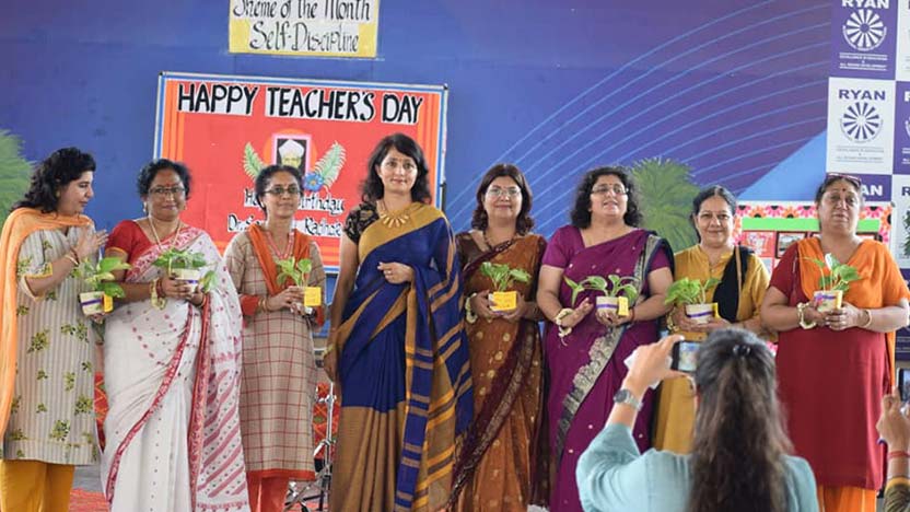 Teachers day Teachers day - Ryan International School Faridabad