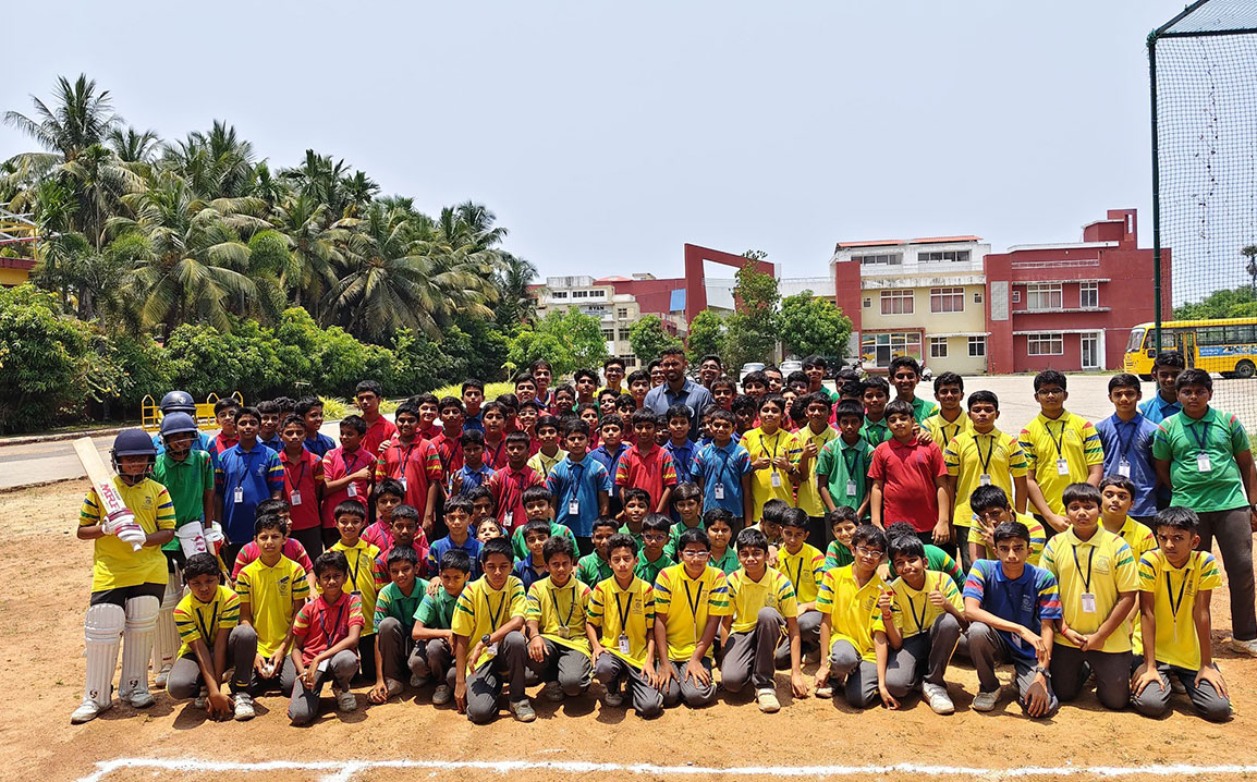 Cricket Net Inauguration Ceremony Cricket Net Inauguration Ceremony