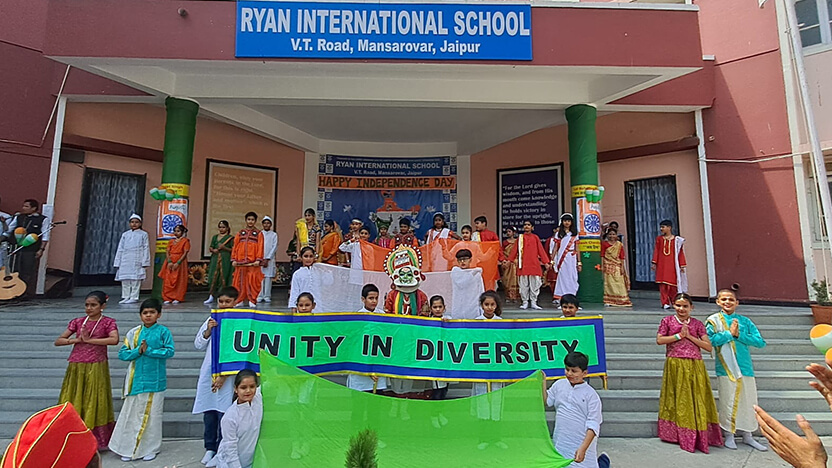 INDEPENDENCE DAY - Tiranga Daud - Ryan International School Mansarovar, Jaipur