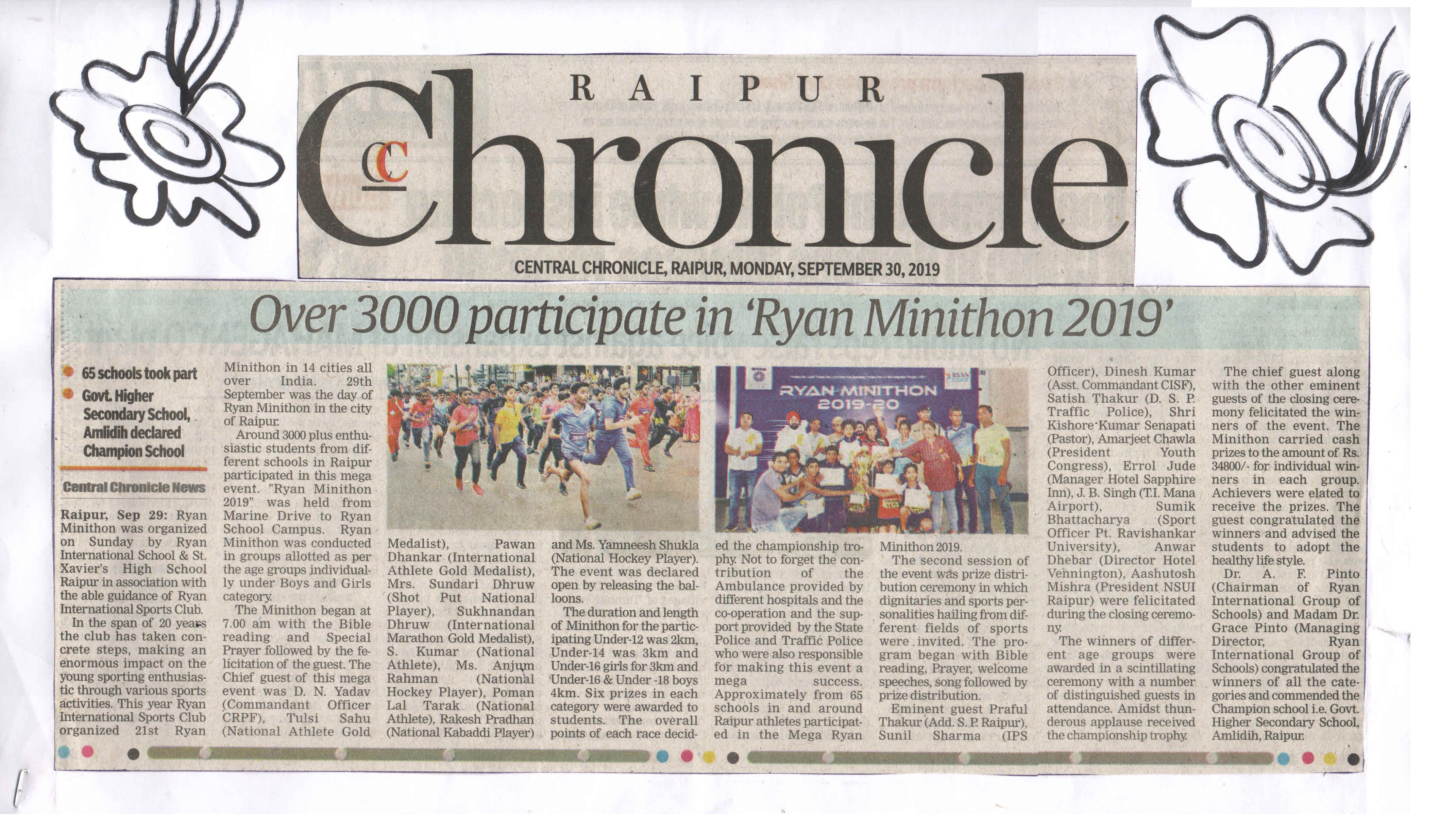 Ryan Minithon - Ryan International School, Ravigram