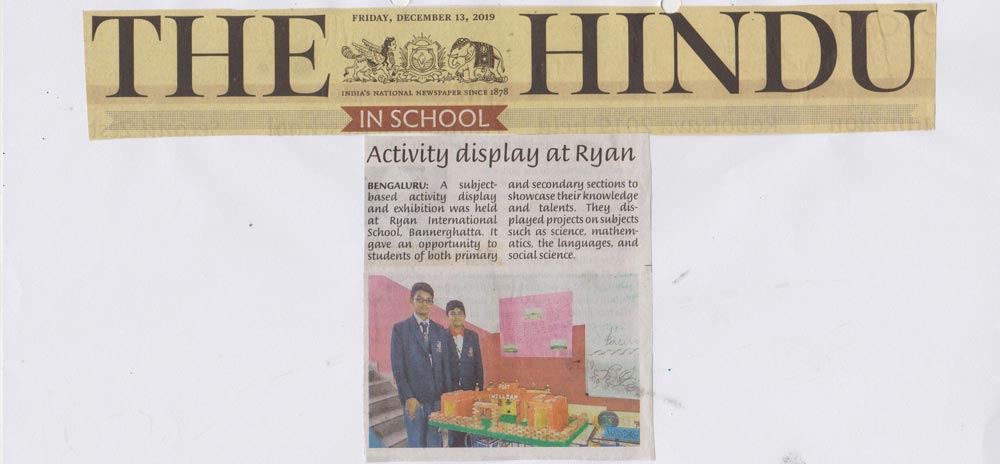 Activity display at Ryan