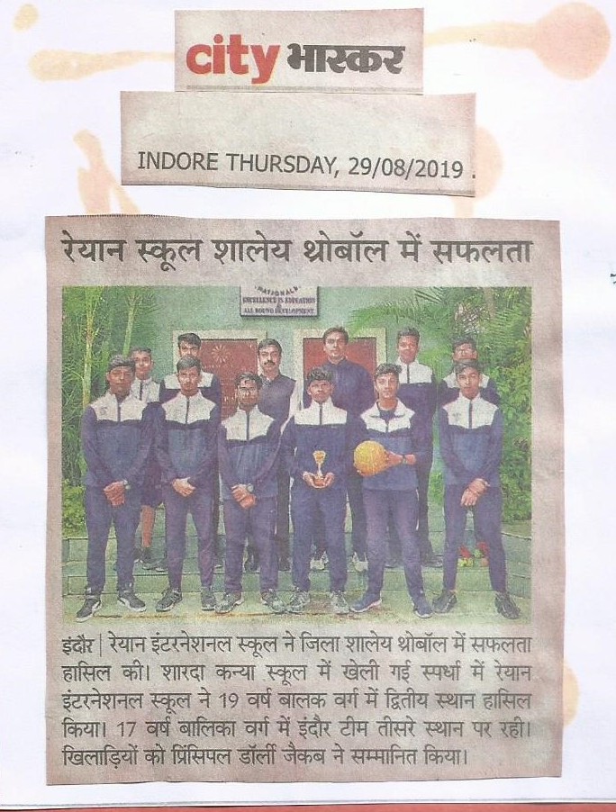 Interschool Throw ball Meet - Ryan International School Indore