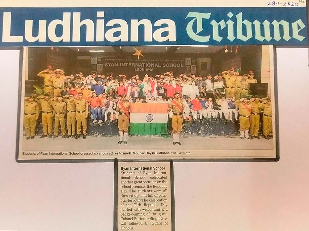 Republic Day - Ryan International School, Jamalpur - Ryan Group