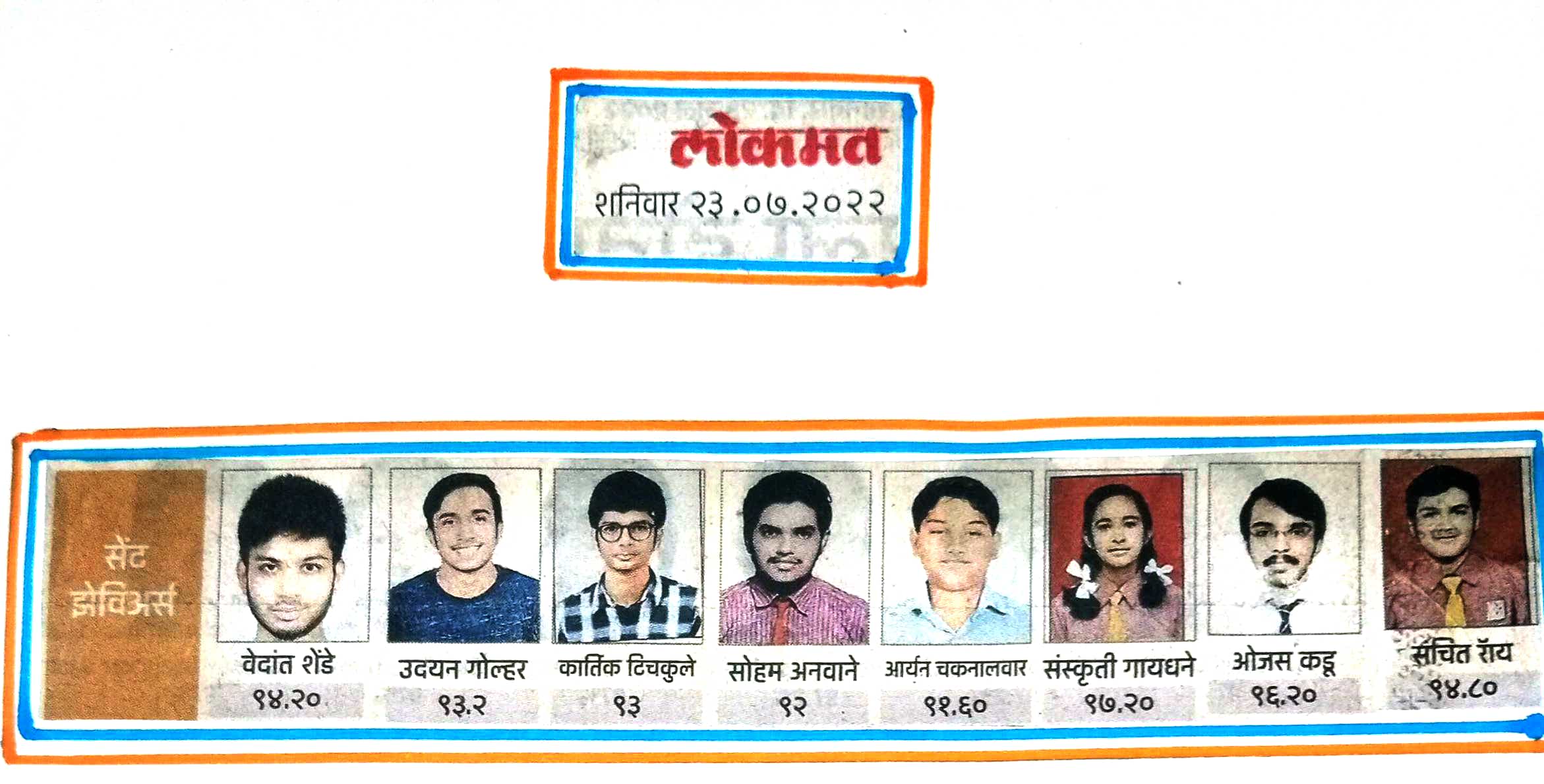 10th Std Topper